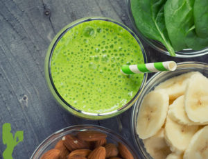 healthy green smoothies packing protein